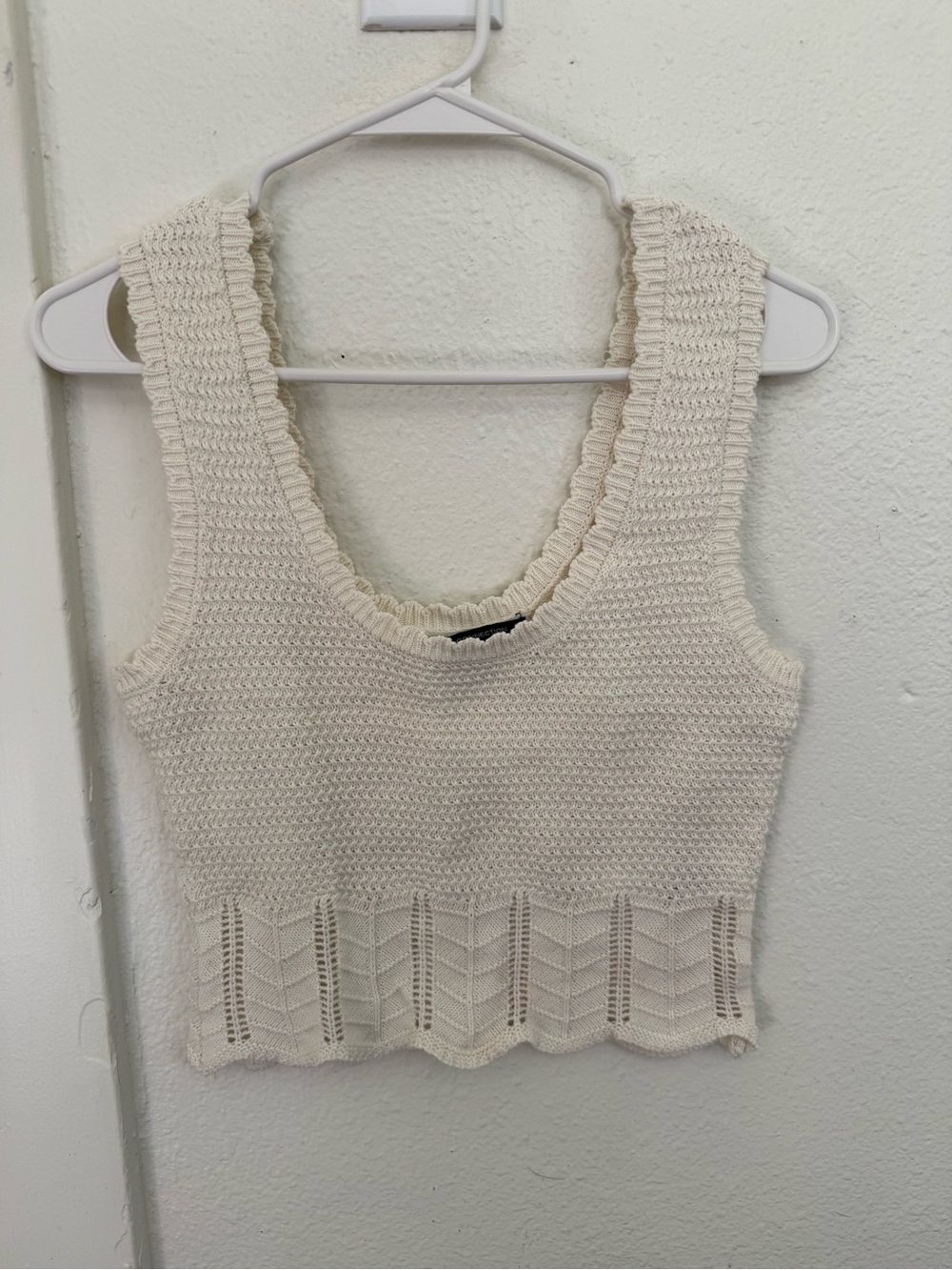 Crochet tank top